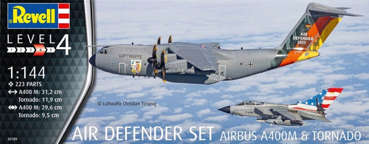 010 - Revell - 03789 - Airbus A400M Atlas and Panavia Tornado GR1 ‘Air Defender Set’ - primary image