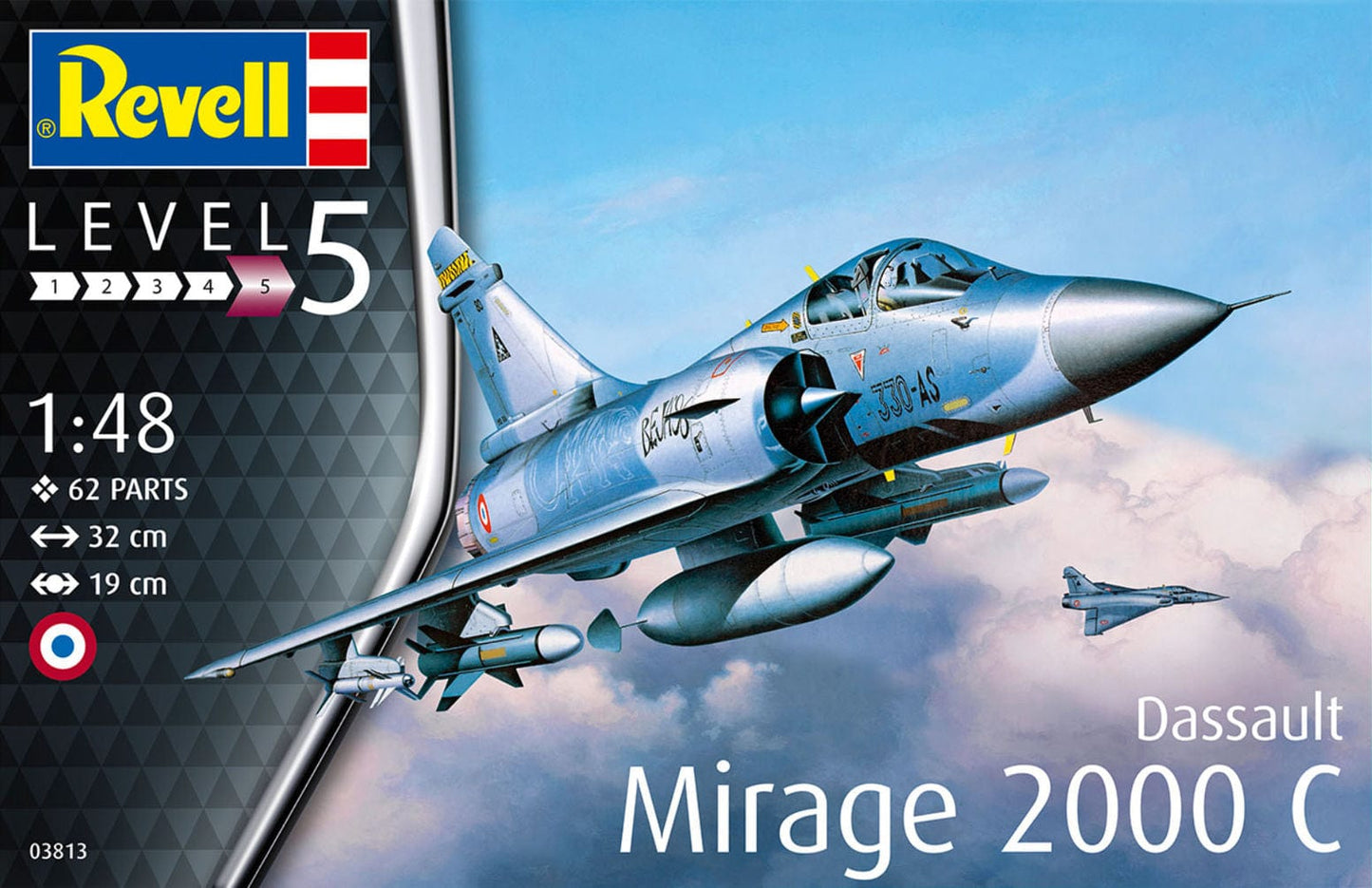 010 - Revell - 03813 - Dassault Mirage 2000C - primary image