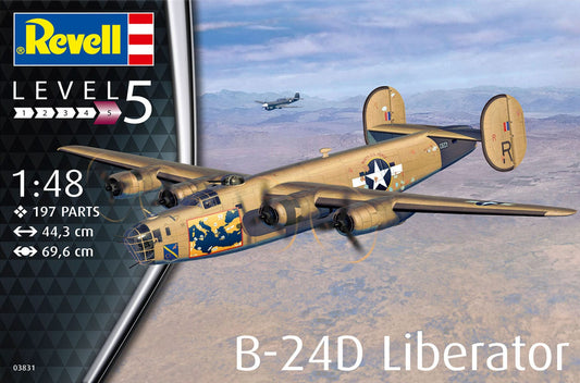 010 - Revell - 03831 - Consolidated B-24D Liberator - primary image