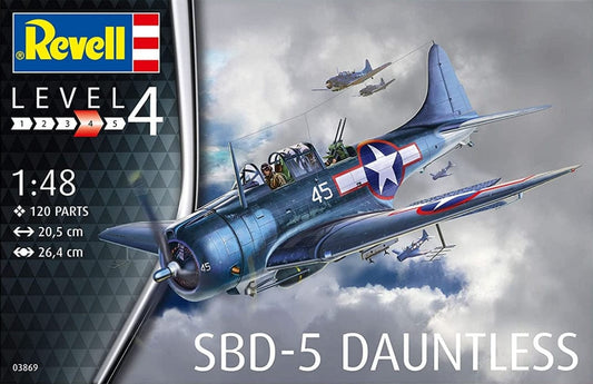 010 - Revell - 03869 - Douglas SBD-5 Dauntless - primary image