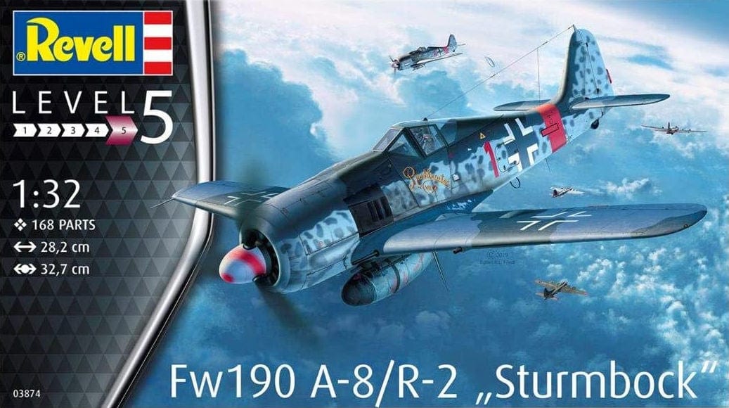 010 - Revell - 03874 - Focke-Wulf Fw 190 A-8/R2 Sturmbock - primary image