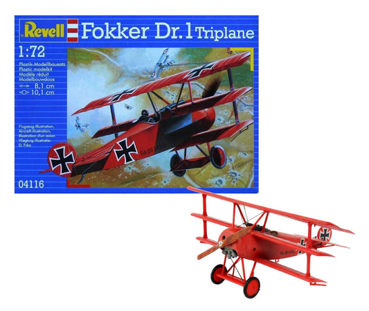 010 - Revell - 04116 - Fokker Dr.I - primary image