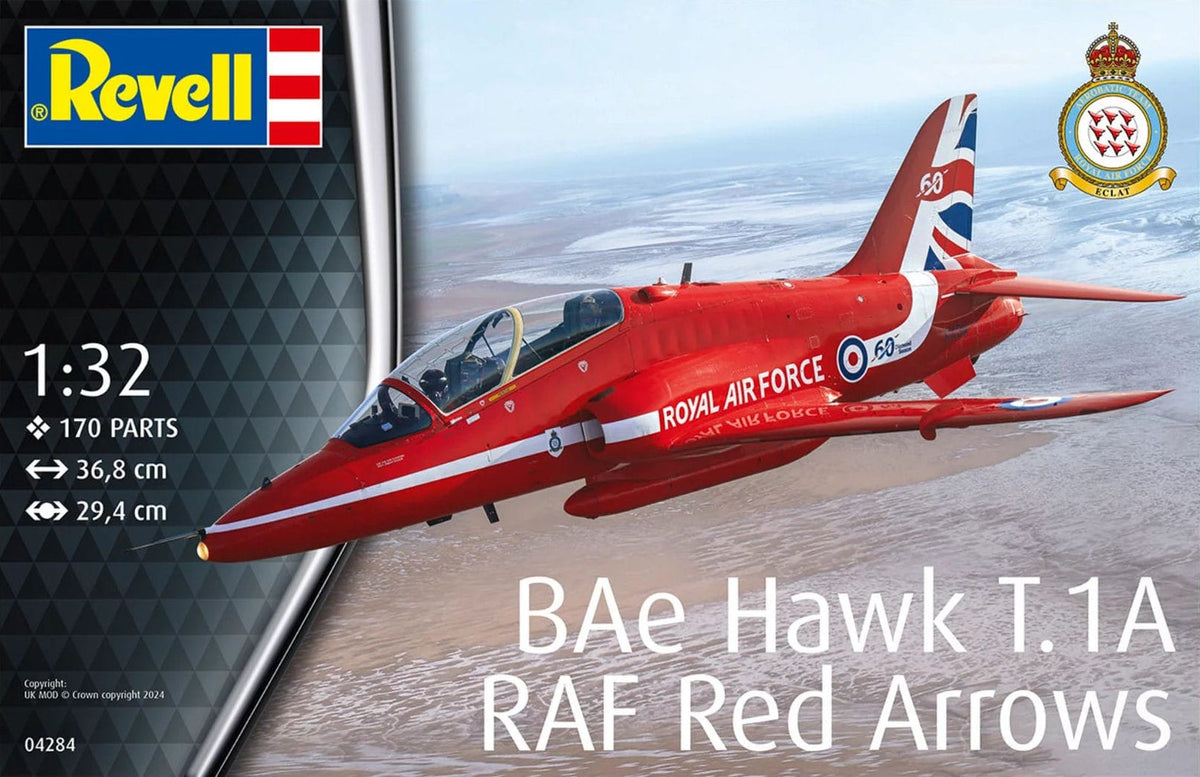010 - Revell - 04284 - BAe Hawk T.1A ‘Red Arrows’ - primary image