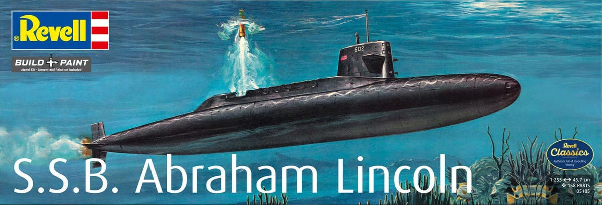010 - Revell - 05177 - USS Abraham Lincoln (SSBN-602) - primary image
