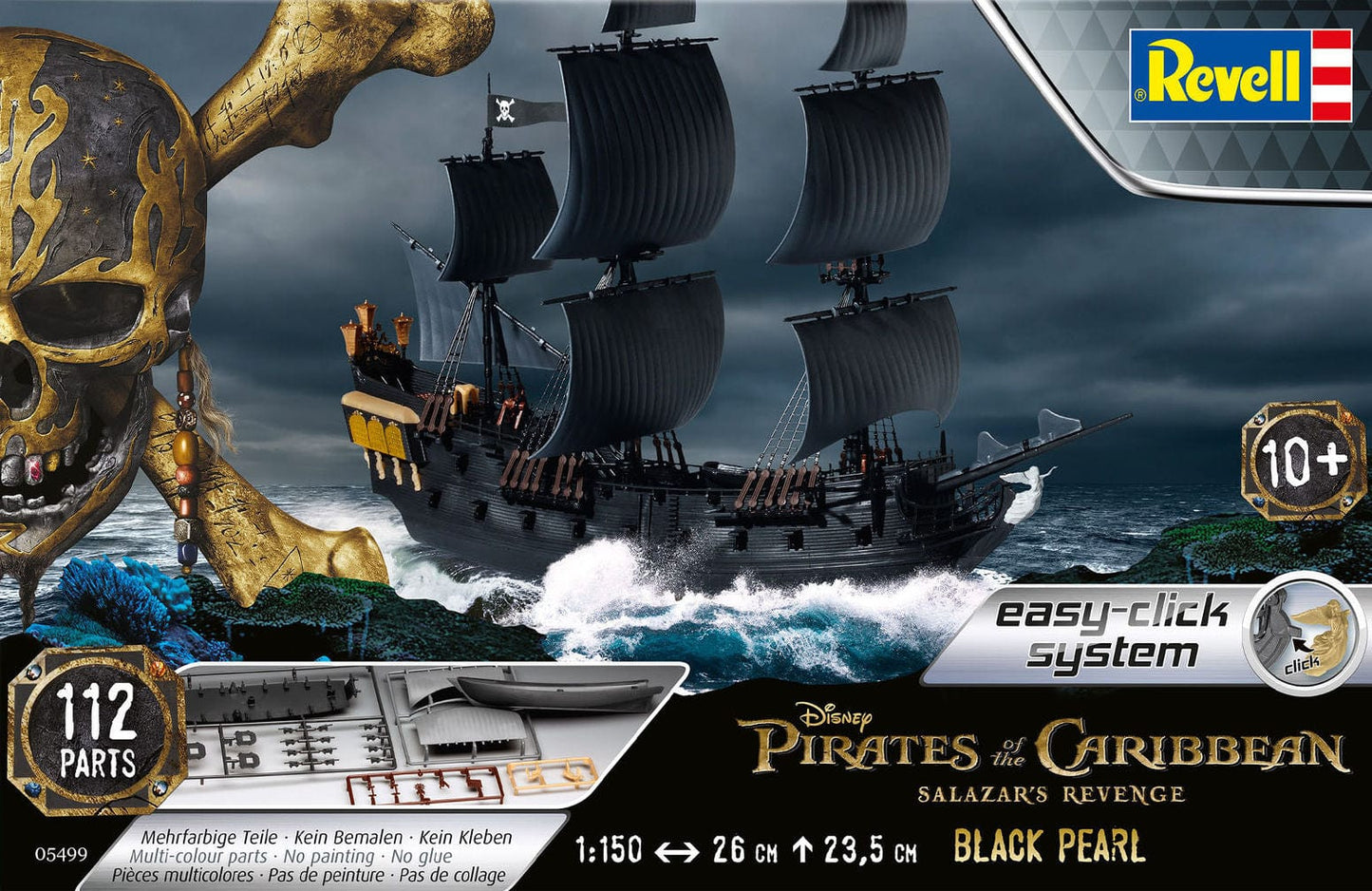 010 - Revell - 05499 - Black Pearl [easy-click] - primary image