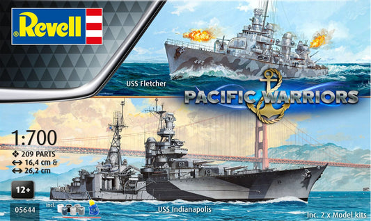 010 - USS Indianapolis (CA-35) and USS Fletcher (DD-445) ‘Pacific Warriors’ [gift set] - primary image