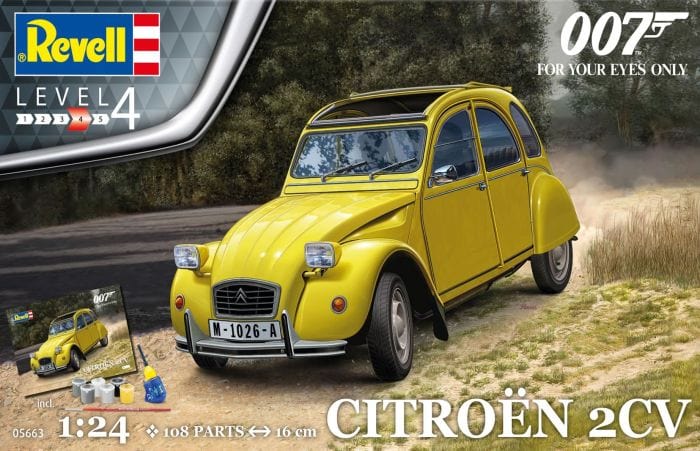 010 - Revell - 05663 - James Bond's Citroën 2CV [gift set] - primary image