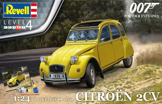 010 - Revell - 05663 - James Bond's Citroën 2CV [gift set] - primary image