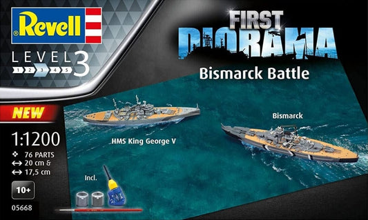 010 - Bismarck Battle [First Diorama Set] - primary image