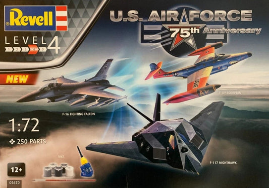 010 - Revell - 05670 - US Air Force 75th Anniversary - primary image