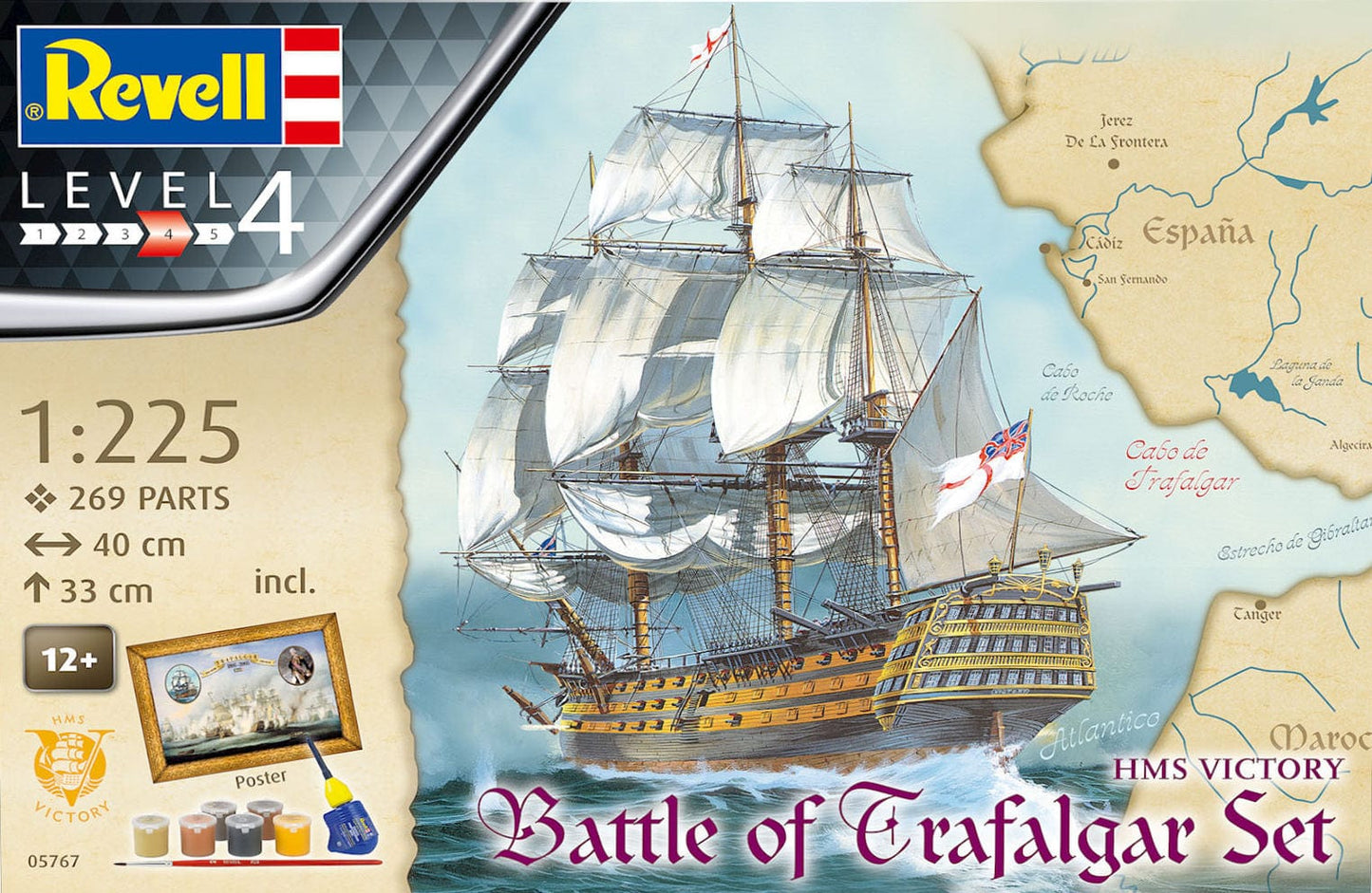 010 - HMS Victory Battle of Trafalgar [gift set] - primary image