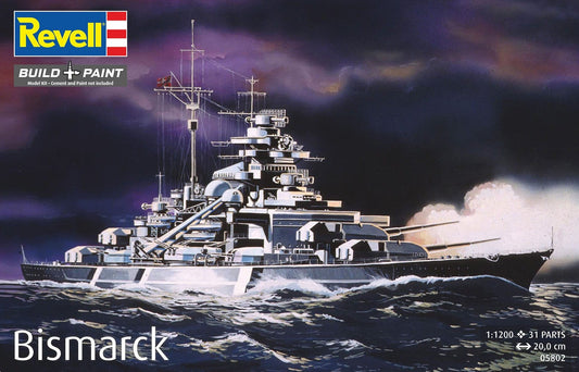 010 - Revell - 05802 - Bismarck - primary image