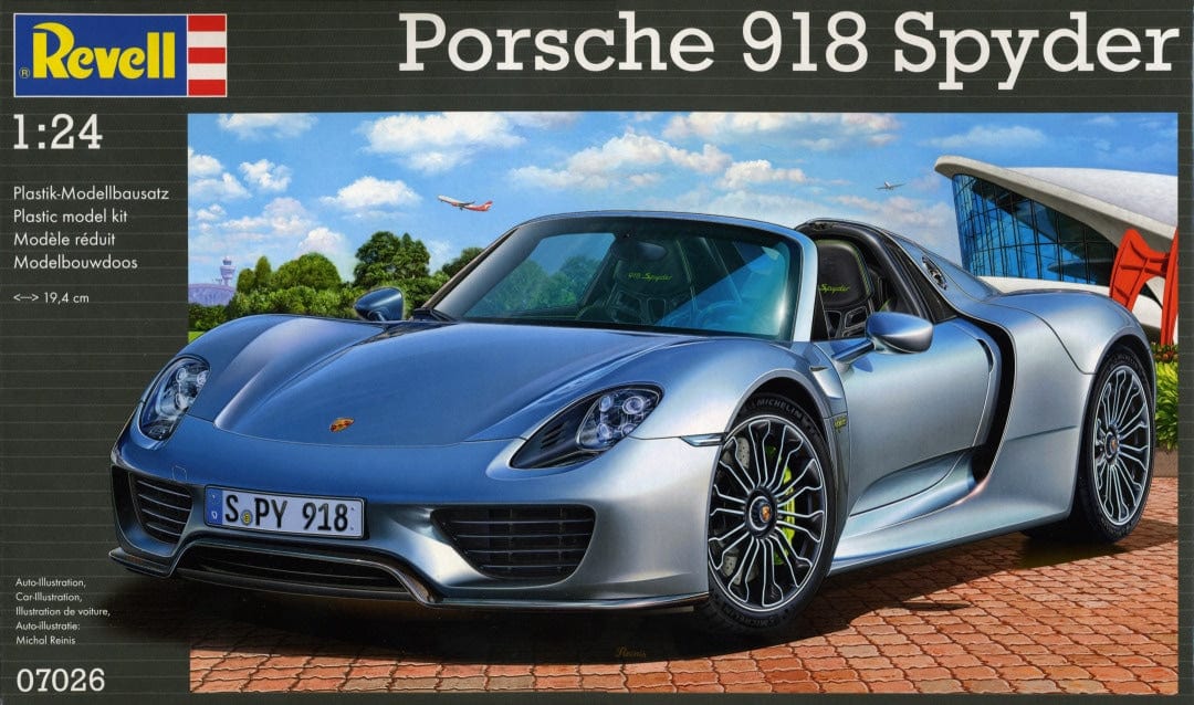 010 - Revell - 07026 - Porsche 918 Spyder - primary image