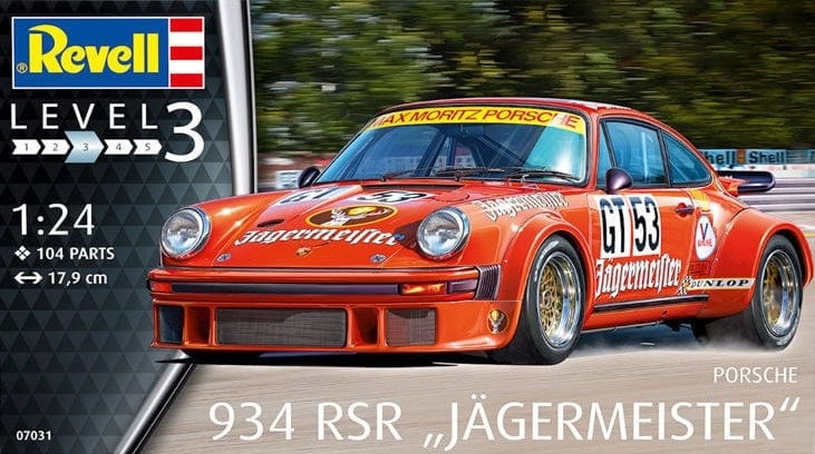 010 - Revell - 07031 - Porsche 934 RSR ‘Jägermeister’ - primary image