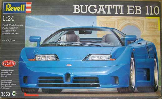 010 - Revell - 07353 - Bugatti EB 110 - primary image