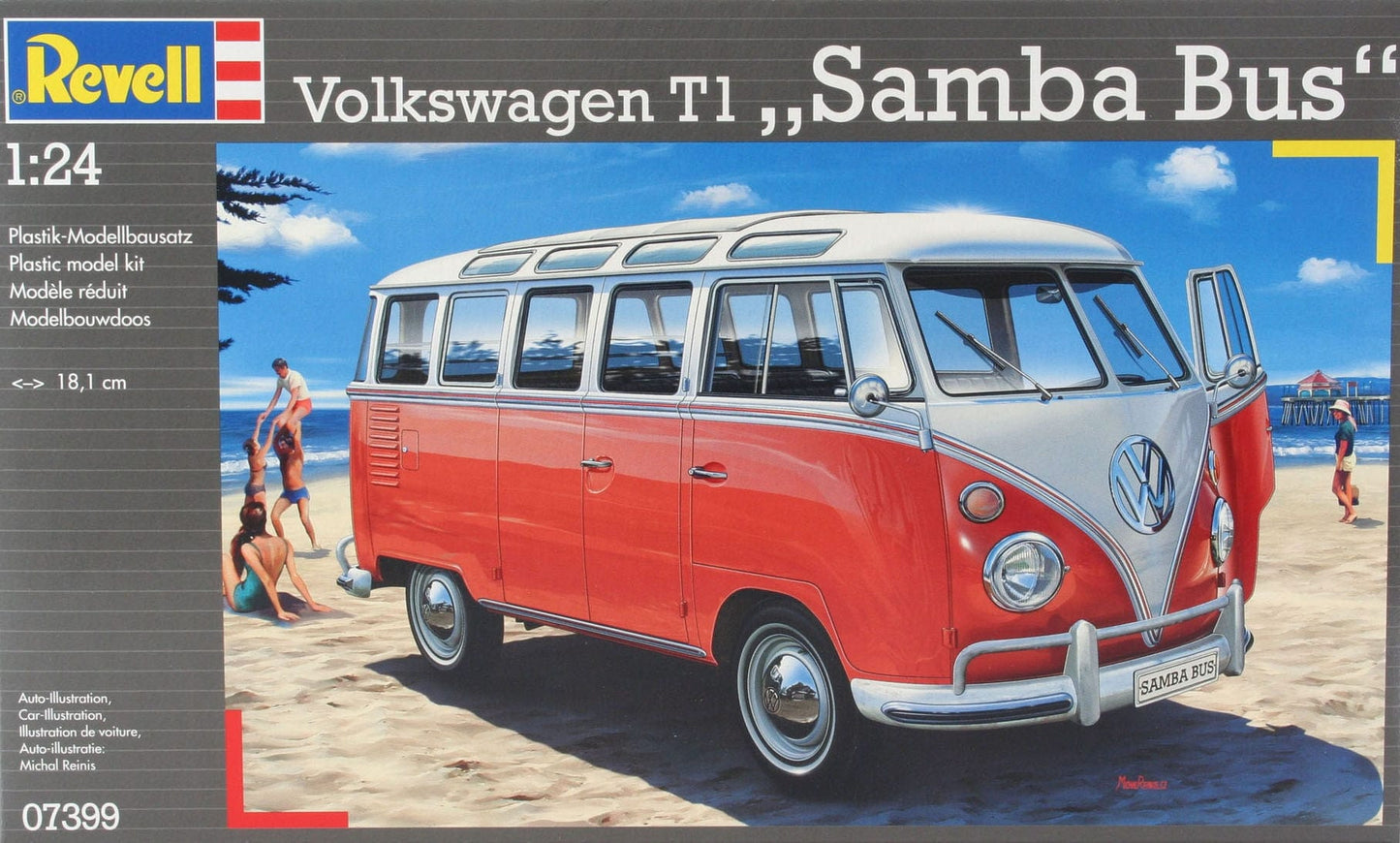 010 - Revell - 07399 - Volkswagen T1 Samba - primary image