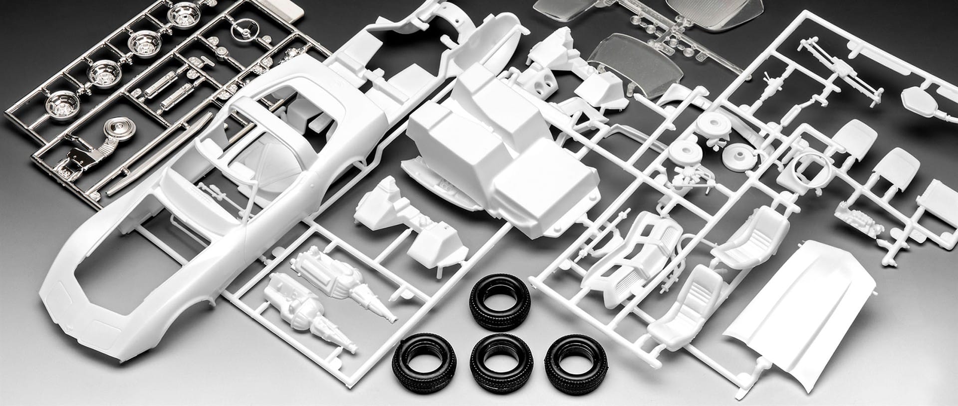 Revell - 07646 - Chevrolet Corvette (1978) ‘Indy Pace Car’ - sprue
