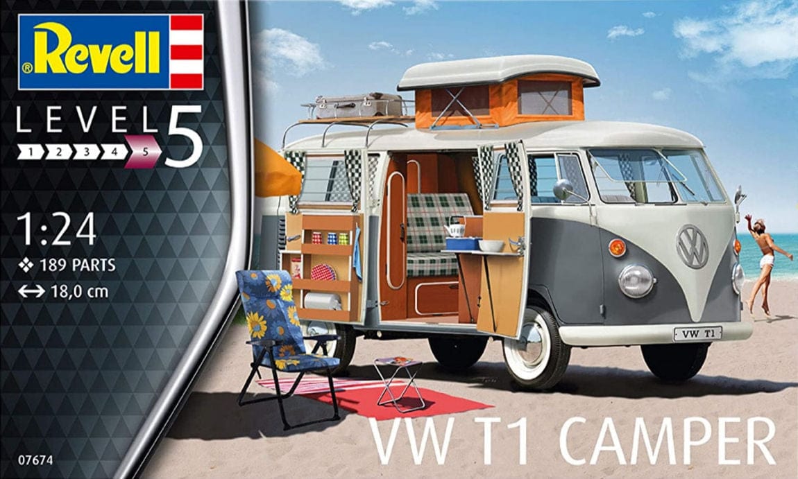 010 - Revell - 07674 - Volkswagen T1 Camper - primary image