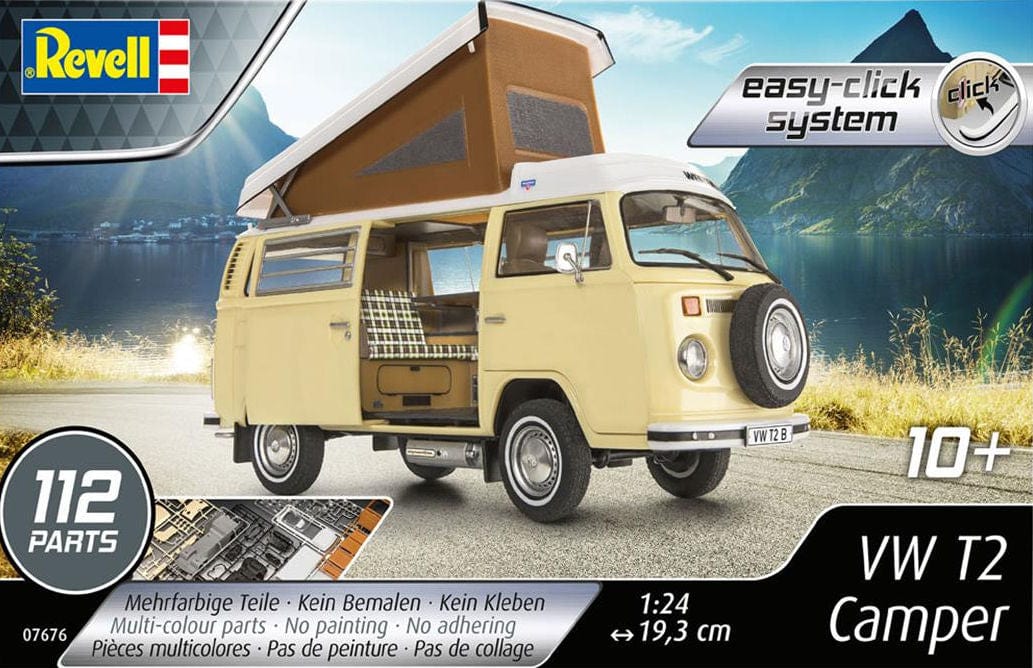 010 - Revell - 07676 - Volkswagen T2 Camper [easy-click] - primary image
