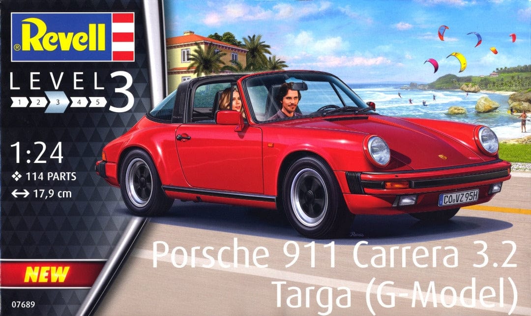 010 - Revell - 07689 - Porsche 911G Carrera 3.2 Targa - primary image