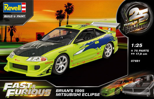 010 - Revell - 07691 - Brian's 1995 Mitsubishi Eclipse [Fast & Furious] - primary image