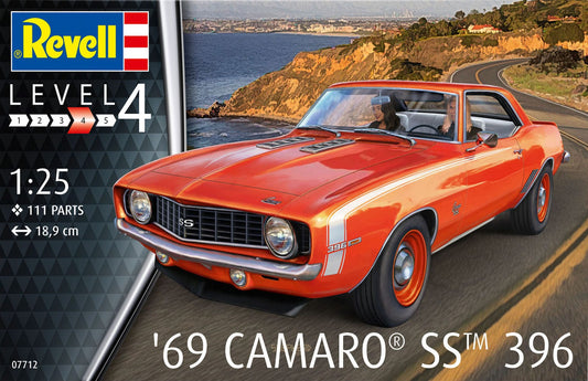 010 - Revell - 07712 - Chevrolet Camaro SS 396 (1969) - primary image