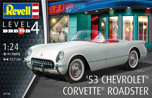 010 - Revell - 07718 - Chevrolet Corvette C1 Roadster - primary image