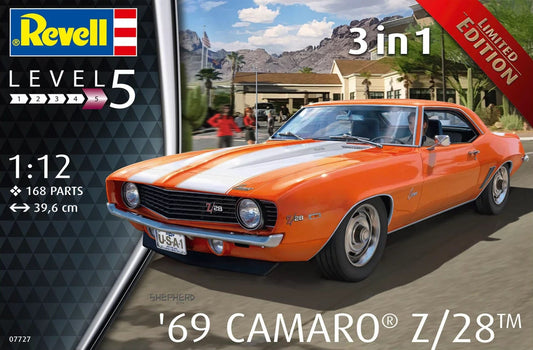 010 - Revell - 07727 - Chevrolet Camaro Z28 (1969) - primary image