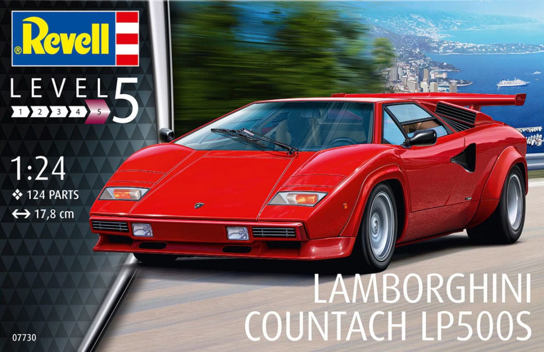 010 - Revell - 07730 - Lamborghini Countach LP500S - primary image