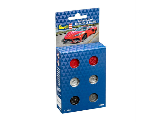 010 - Revell - 32201 - Revell Email Color Set - Corvette C8 Coupe - primary image