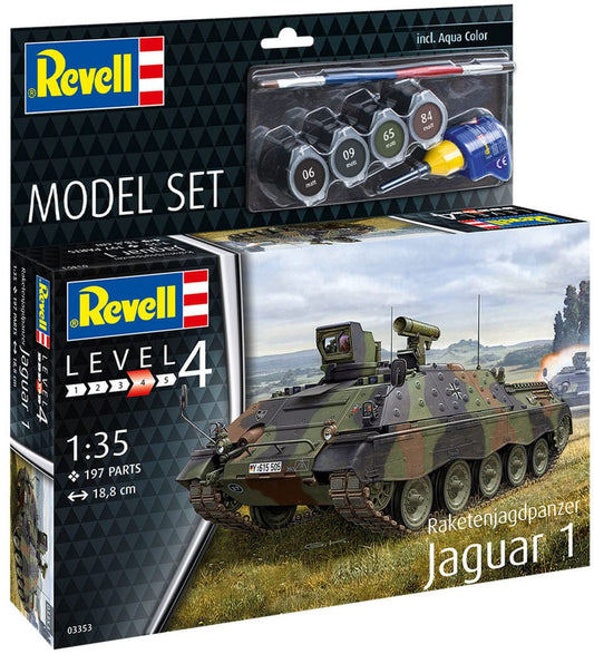 010 - Revell - 63353 - Raketenjagdpanzer Jaguar 1 [model set] - primary image