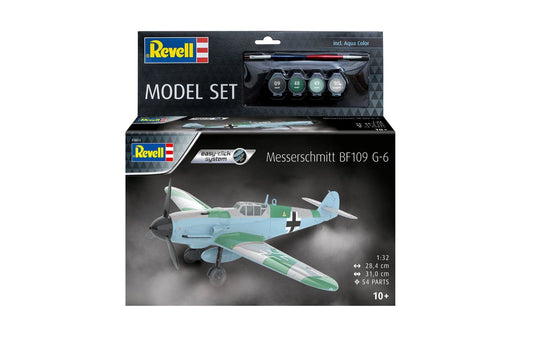 010 - Revell - 63653 - Messerschmitt Bf 109 G-6  [starter set] [easy click] - primary image