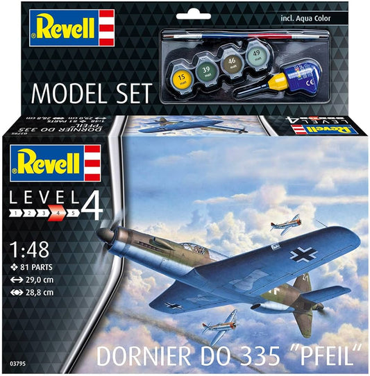 010 - Revell - 63795 - Dornier Do 335 Pfeil [model set] - primary image