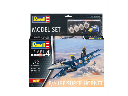 010 - Revell - 63834 - Boeing F/A-18F Super Hornet [model set] - primary image