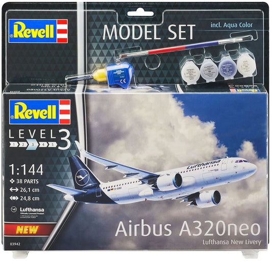 010 - Revell - 63942 - Airbus A320neo [model set] - primary image