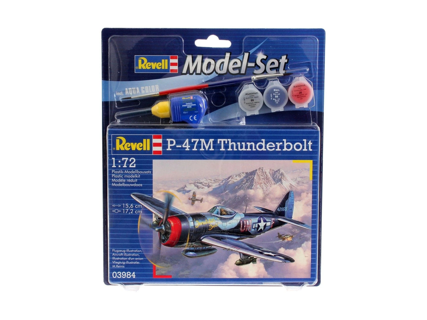 010 - Revell - 63984 - Republic P-47M Thunderbolt [model set] - primary image