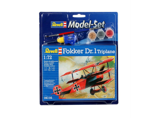 010 - Revell - 64116 - Fokker Dr.I [model set] - primary image