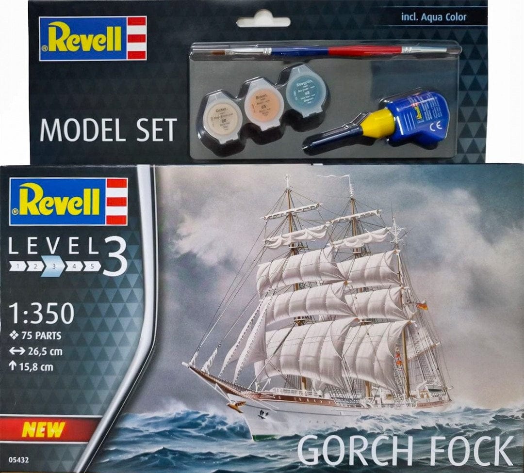 010 - Revell - 65432 - Gorch Fock [model set] - primary image
