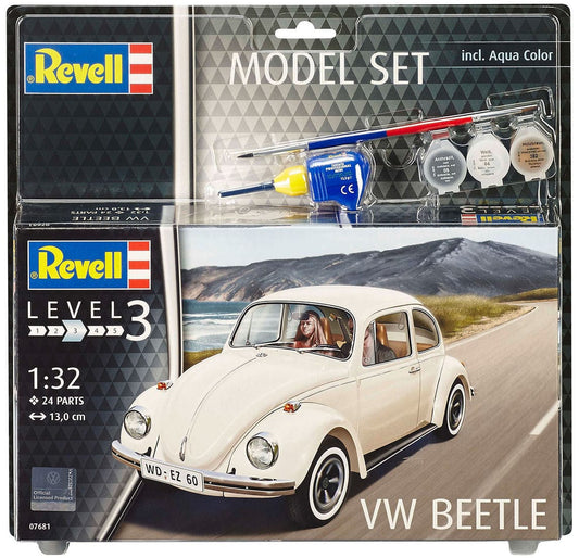 010 - Revell - 67681 - Volkswagen Beetle [model set] - primary image