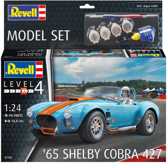 010 - Revell - 67708 - Shelby AC Cobra 427 [model set] - primary image
