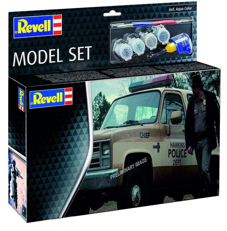 010 - Revell - 67724 - Hopper's Chevrolet K5 Blazer [Stranger Things] [model set] - primary image