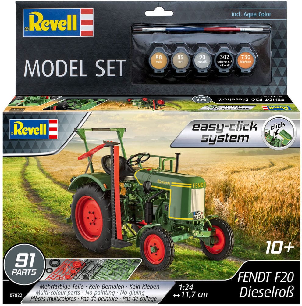 010 - Revell - 67822 - Fendt F20 Dieselross [easy-click] [model set] - primary image