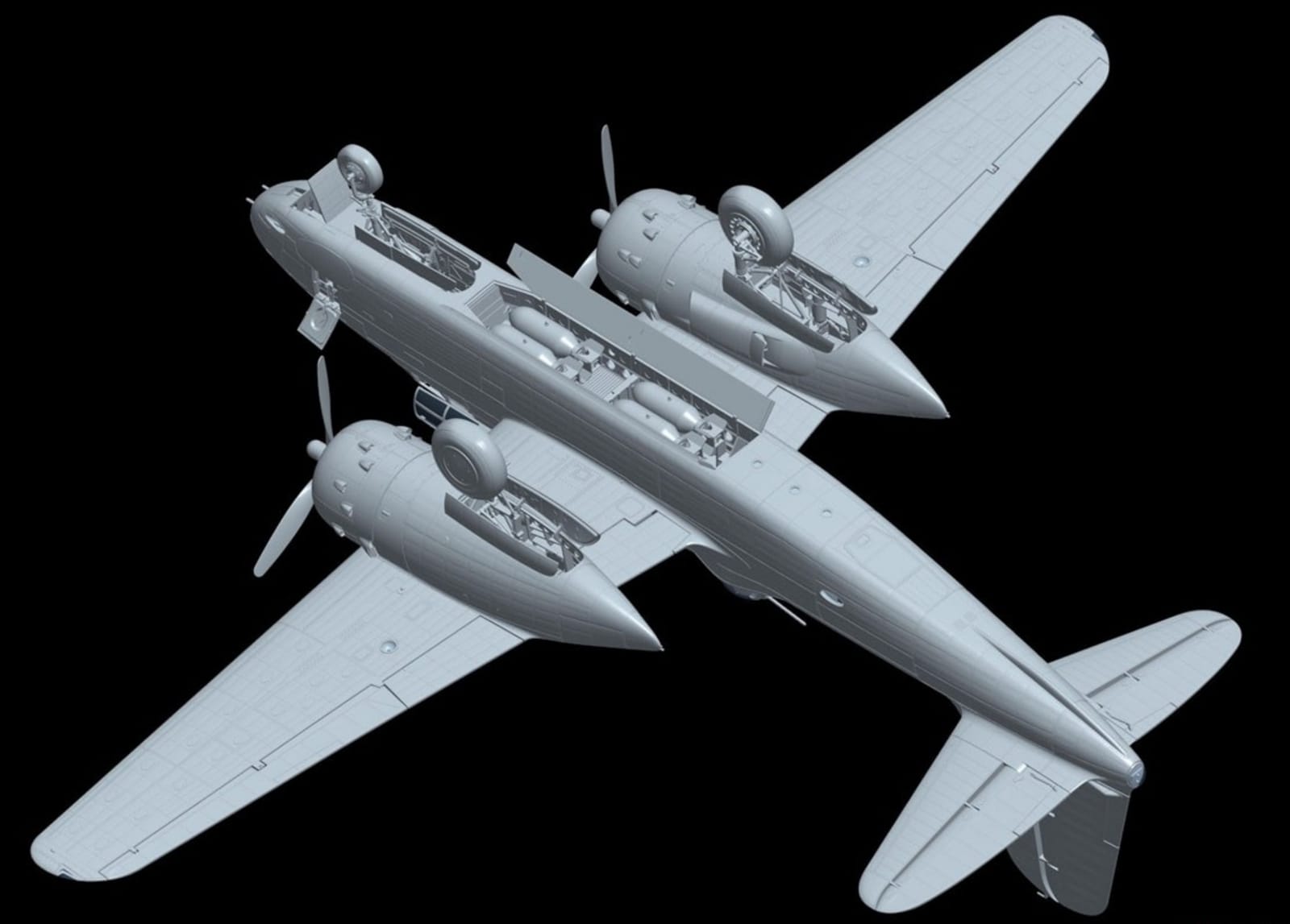 HK Models - 01E042 - Douglas A-20G Havoc - digital model