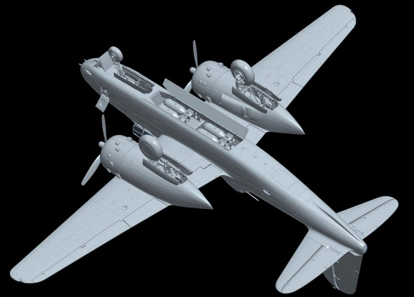 501 - HK Models - 01E042 - Douglas A-20G Havoc - digital model