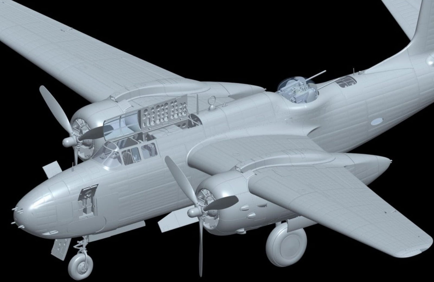 500 - HK Models - 01E042 - Douglas A-20G Havoc - digital model