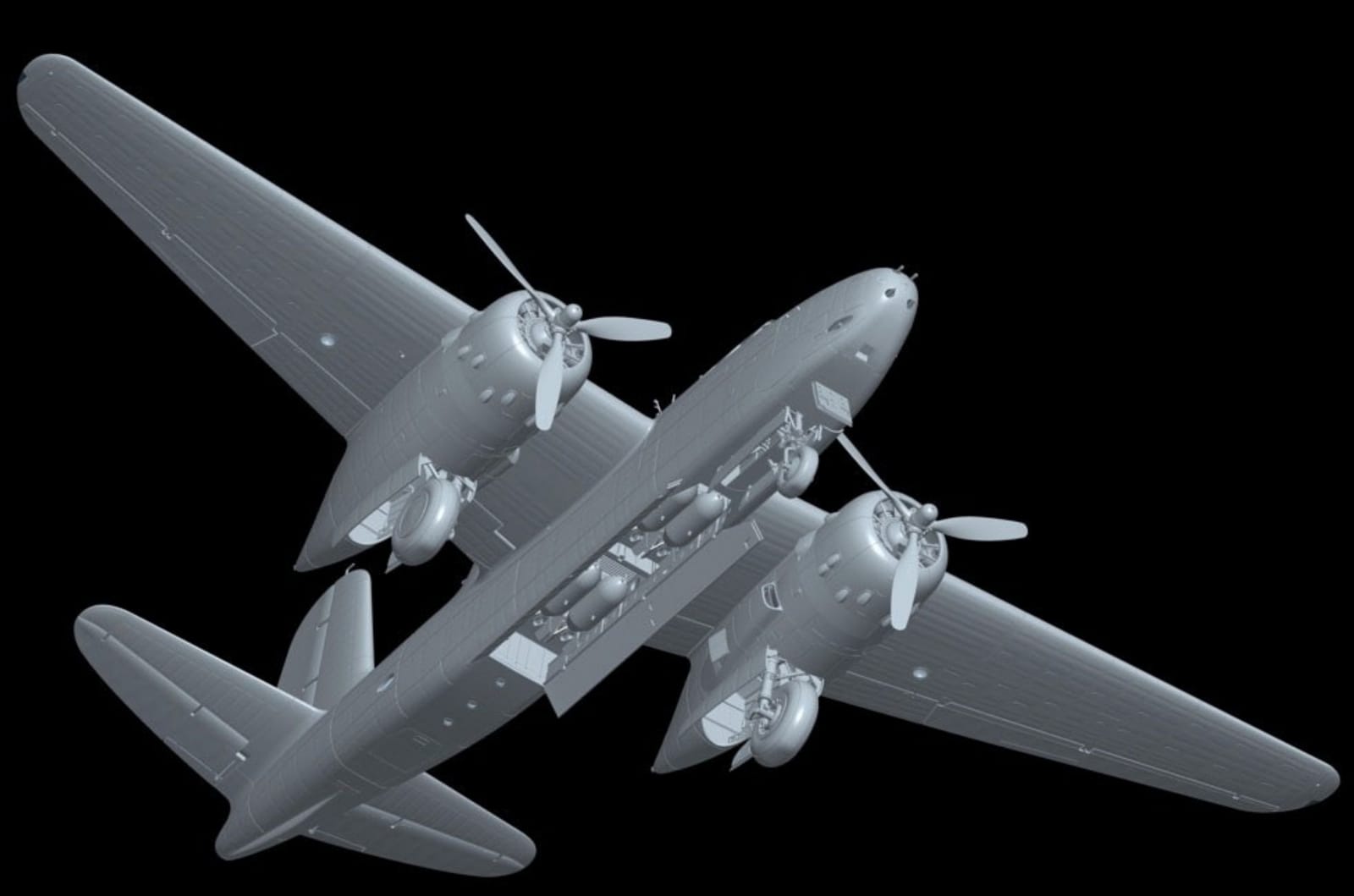 HK Models - 01E042 - Douglas A-20G Havoc - digital model