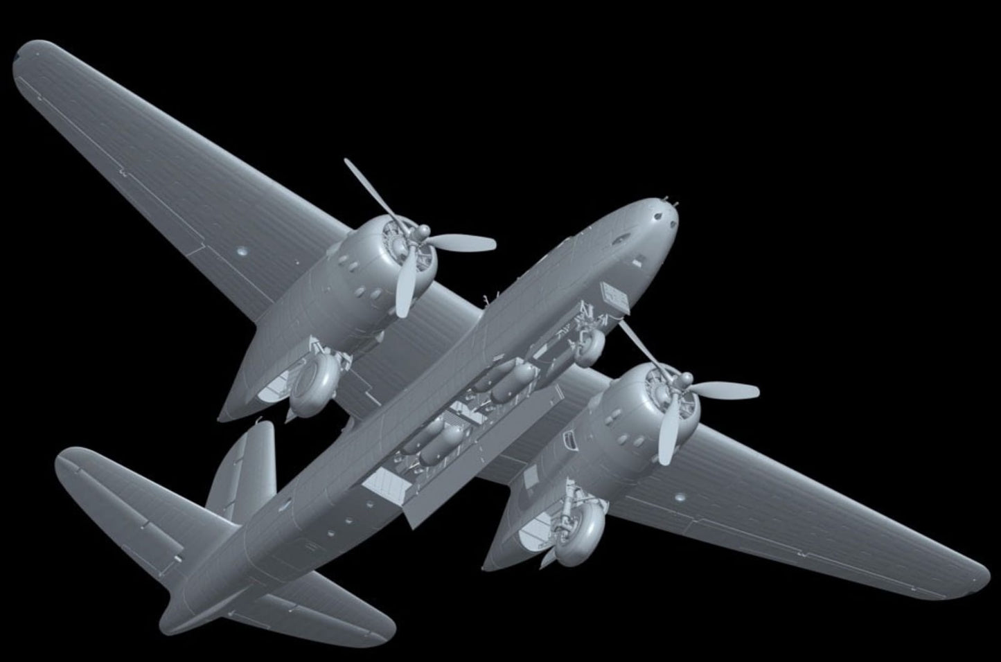 502 - HK Models - 01E042 - Douglas A-20G Havoc - digital model
