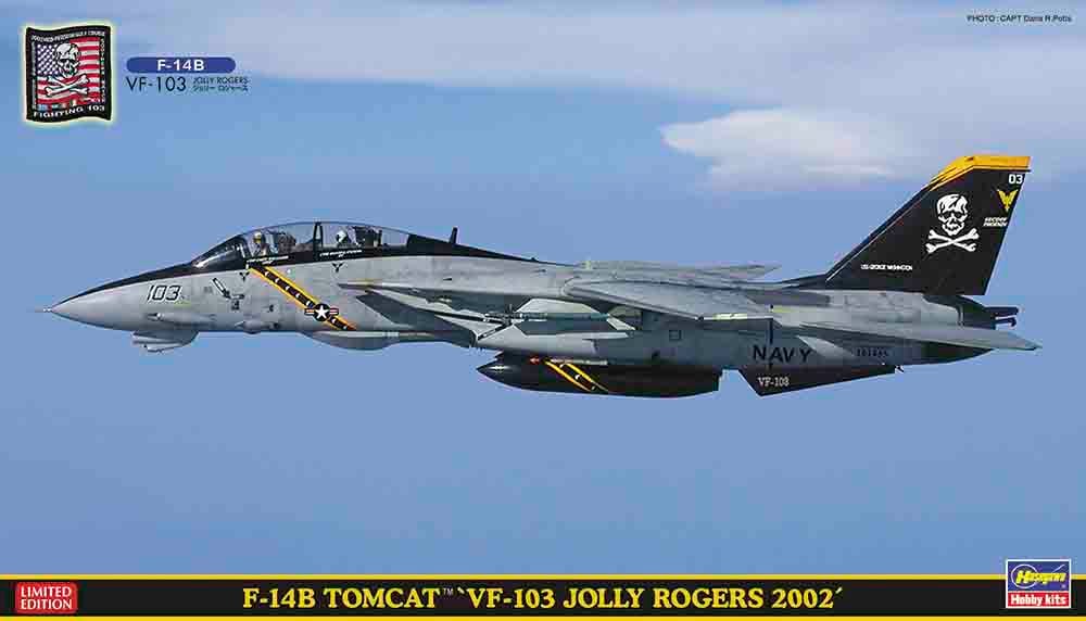 010 - Hasegawa - 454 - Grumman F-14B Tomcat - primary image
