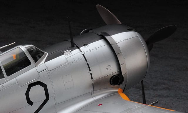 Hasegawa - A02 - Nakajima Ki-44-II Shōki ‘Tojo’ - painted model