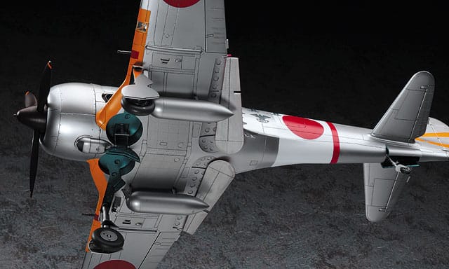 703 - Hasegawa - A02 - Nakajima Ki-44-II Shōki ‘Tojo’ - painted model